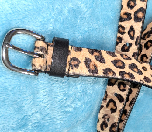 Damen gürtel mit animalprint - damen,