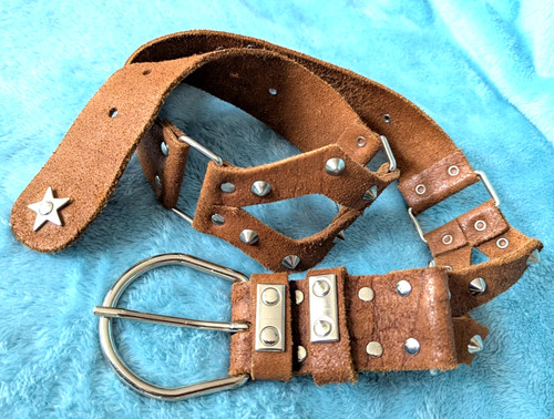 Damengürtel aus wildleder mit - damengürtel,